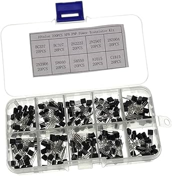 200PCS 10 Values  Transistor Assorted Kit TO-92 PNP NPN